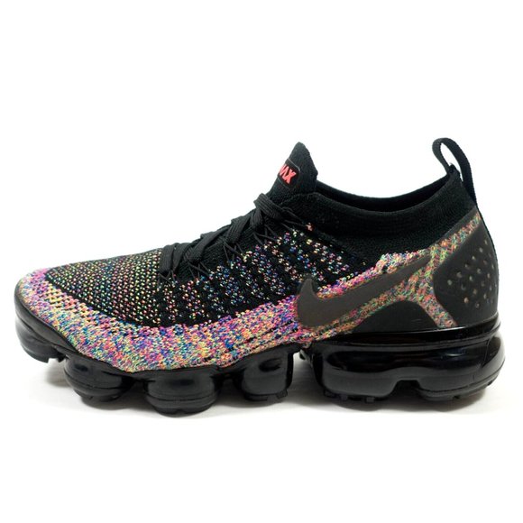 Nike Air VaporMax Flyknit 2 Multicolor Running Shoes - Women's Size 7